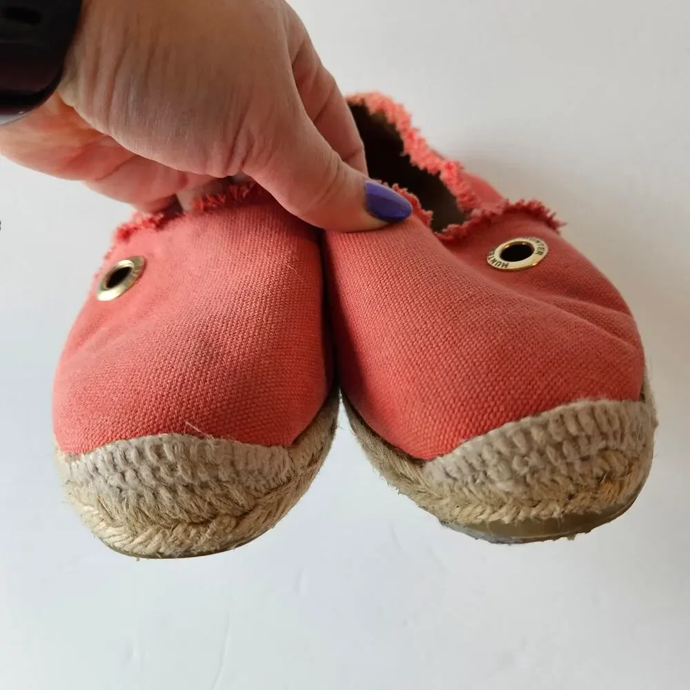 Hunter Adler Espadrille Flats Shoes Slip‎ On Women's 8 Summer Vacation Casual